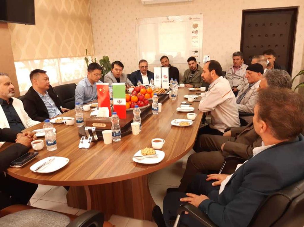 بازدیدسرمایه گذارانچینیازشرکتسایپاآذربایجان 726127 1024x767